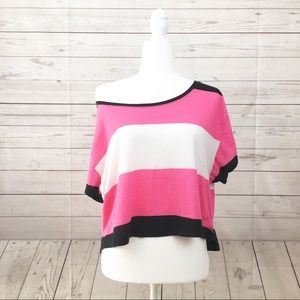 PINK Victoria’s Secret Off the Shoulder T-Shirt
